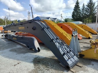 Удлиненное рабочее оборудование 16м на Volvo EC220