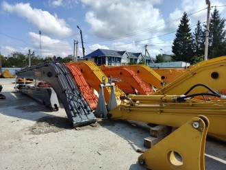 Удлиненное рабочее оборудование 18м на Doosan DX255