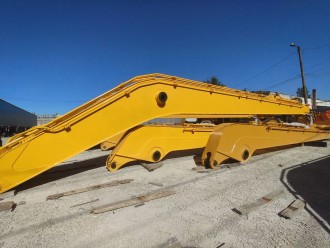 Удлиненное рабочее оборудование 18м на Hyundai R330