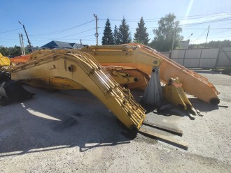 Удлиненное рабочее оборудование 18м на Hitachi ZX330