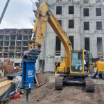 Гидромолот Reschke 1100FJ на экскаватор 10-18 т