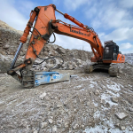Гидромолот Reschke 4600F на экскаватор 35-47 т