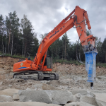  Гидромолот Reschke 5000F на экскаватор 43-56 т
