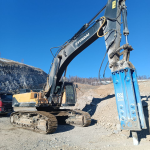 Гидромолот Reschke 8000F на экскаватор 50-60 т
