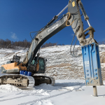 Гидромолот Reschke 8000F на экскаватор 50-60 т