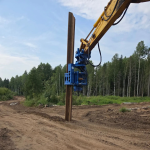 Вибропогружатель KS 40 на экскаватор 20-23 т