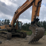  Ковш для погрузки каменных блоков на экскаватор 35-44 т