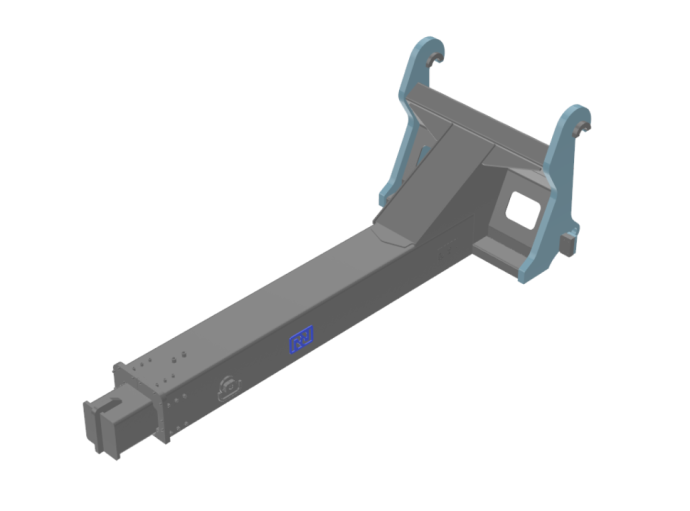 Телескопическая стрела на погрузчик 10-13 т