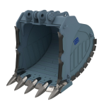 Скальный сверхусиленный ковш на экскаватор 190-210 т