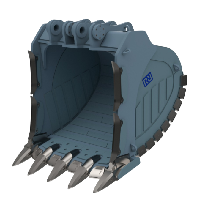 Скальный сверхусиленный ковш на экскаватор 190-210 т